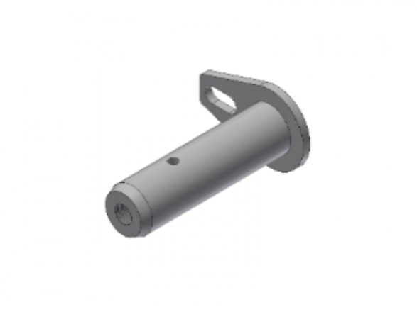 SPAREPARTS|FIRSTGREEN - Lower pin of speed coupler hydraulic cylinder