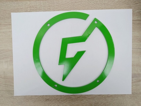 SPAREPARTS|FIRSTGREEN - Logo FGI metal Elise