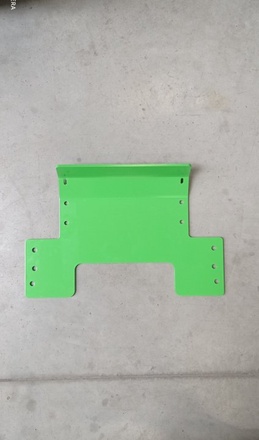 SPAREPARTS|FIRSTGREEN - Front protective plate (DEM. KIT)