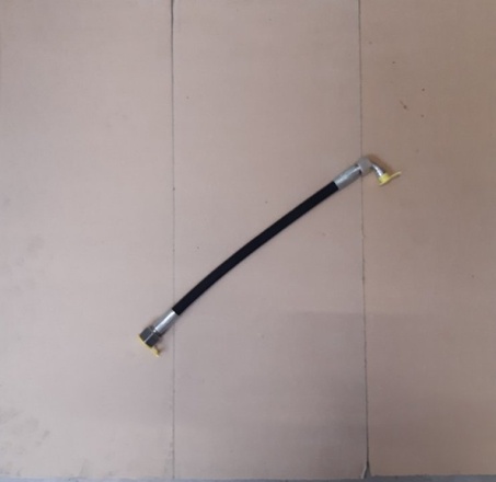 SPAREPARTS|FIRSTGREEN - Hosepipe 2SC 06 CHS x300 DKOL M18x1,5 - DKOL 90° M14x1,5