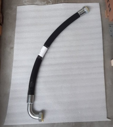 SPAREPARTS|FIRSTGREEN - Hosepipe 1SN 38 x673 DKOL 90° - DKOL M52x2