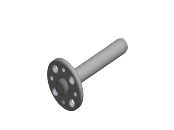 SPAREPARTS|FIRSTGREEN - Rear pin of boom hydraulic cyliner