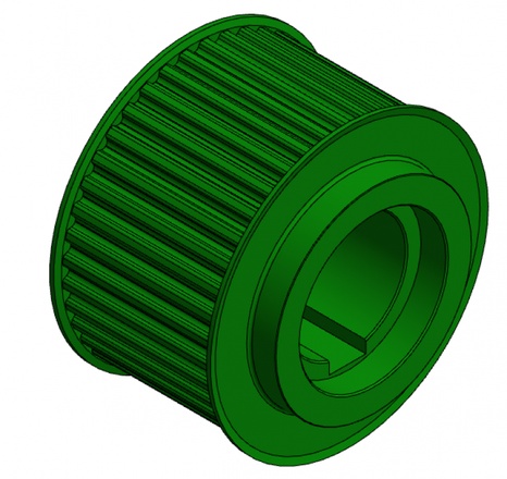 SPAREPARTS|FIRSTGREEN - Pulley 40 + 8M + 50