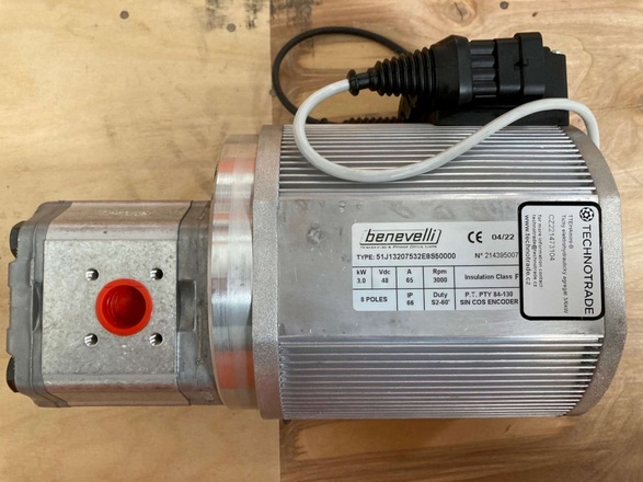 SPAREPARTS|FIRSTGREEN - Hydraulic electric motor with pump