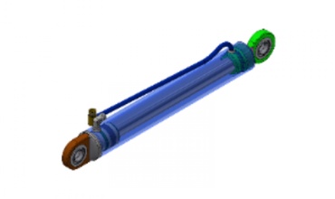 PREOWN|FIRSTGREEN Boom cylinder left